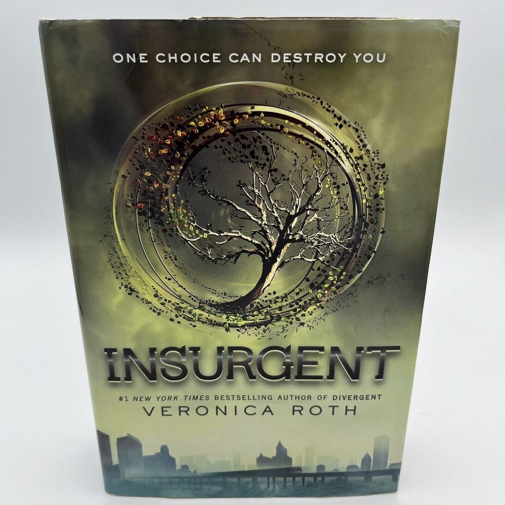 Insurgent by Veronica Roth Hardcover Book Divergent Series Dystopian LNCondition
